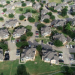 neighborhood management denton tx aerial view