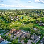 aerial view of austin texas for hoa management company