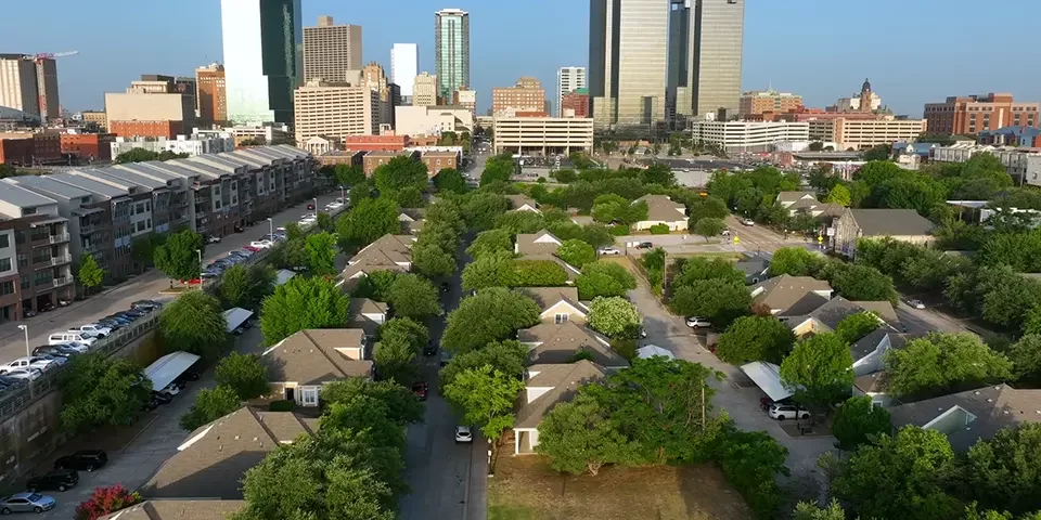 Fort Worth HOA Management Aerial View